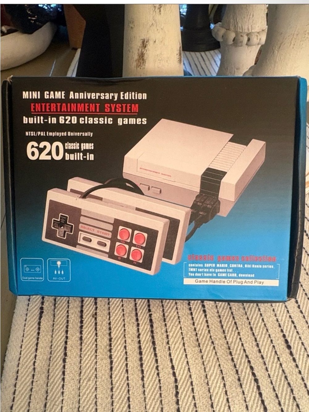 Game Anniversary Edition Entertainment System with 620 games
